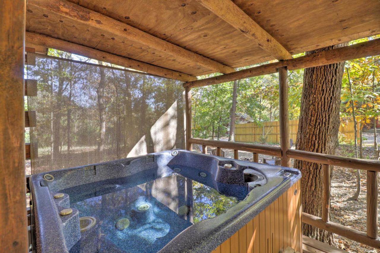 Broken Bow Cabin With Hot Tub And Bbq - 4 Mi To Lake! Stephens Gap Exteriör bild
