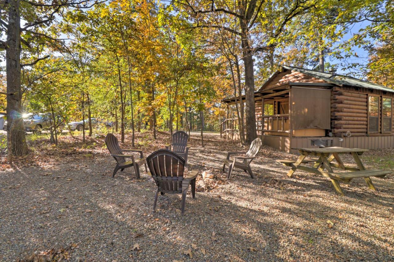 Broken Bow Cabin With Hot Tub And Bbq - 4 Mi To Lake! Stephens Gap Exteriör bild