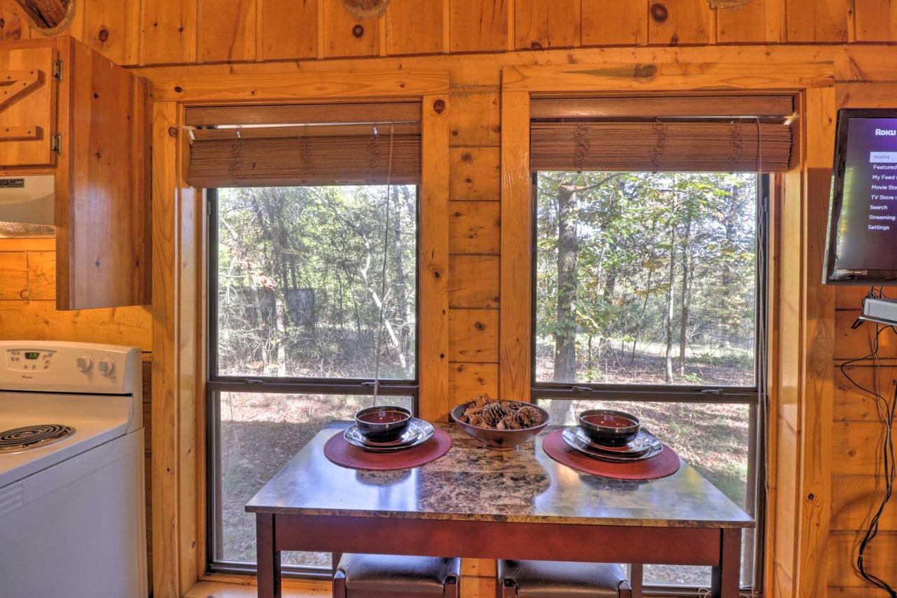 Broken Bow Cabin With Hot Tub And Bbq - 4 Mi To Lake! Stephens Gap Exteriör bild